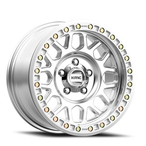 KMC KM234 Grenade Desert Beadlock wheel - Machined
