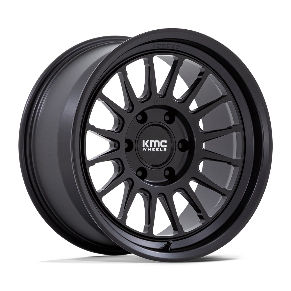 KMC KM447 Impact Forged Monoblock wheel - Satin Black