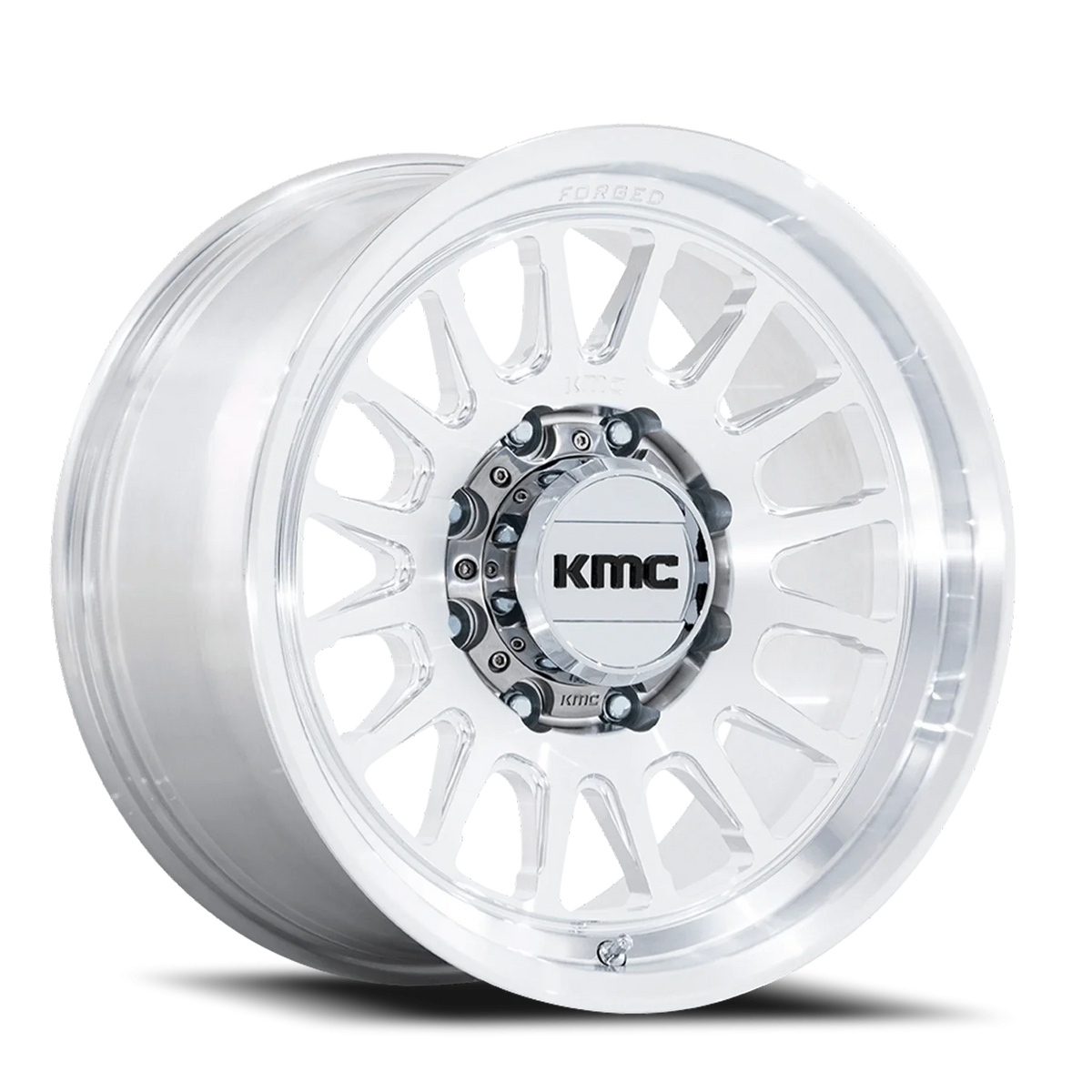 KMC KM452 Impact Forged Monoblock wheel - Raw Machined