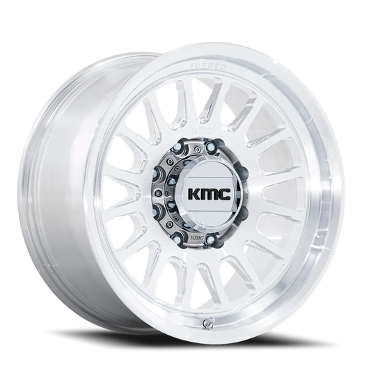 KMC KM452 Impact Forged Monoblock wheel - Raw Machined