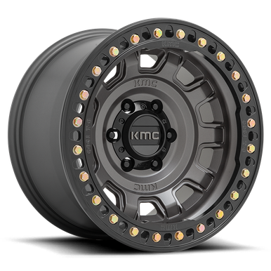 KMC KM236 Tank Beadlock wheel - Anthracite