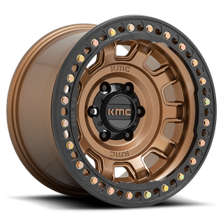 KMC KM236 Tank Beadlock wheel - Matte Bronze