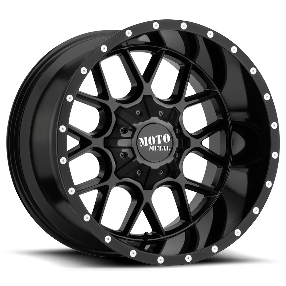 Moto Metal MO986 Siege Gloss Black wheel