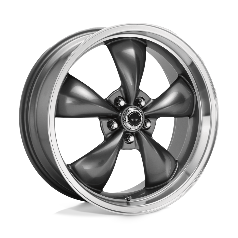 American Racing Torq Thrust M 18X8 5x114.3 ANTHRACITE W/ MACHINED LIP wheel