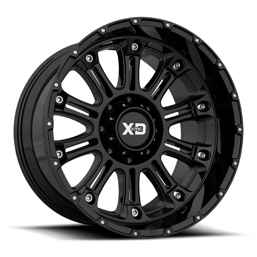 XD Hoss II 20X9 6x139.7 GLOSS BLACK wheel
