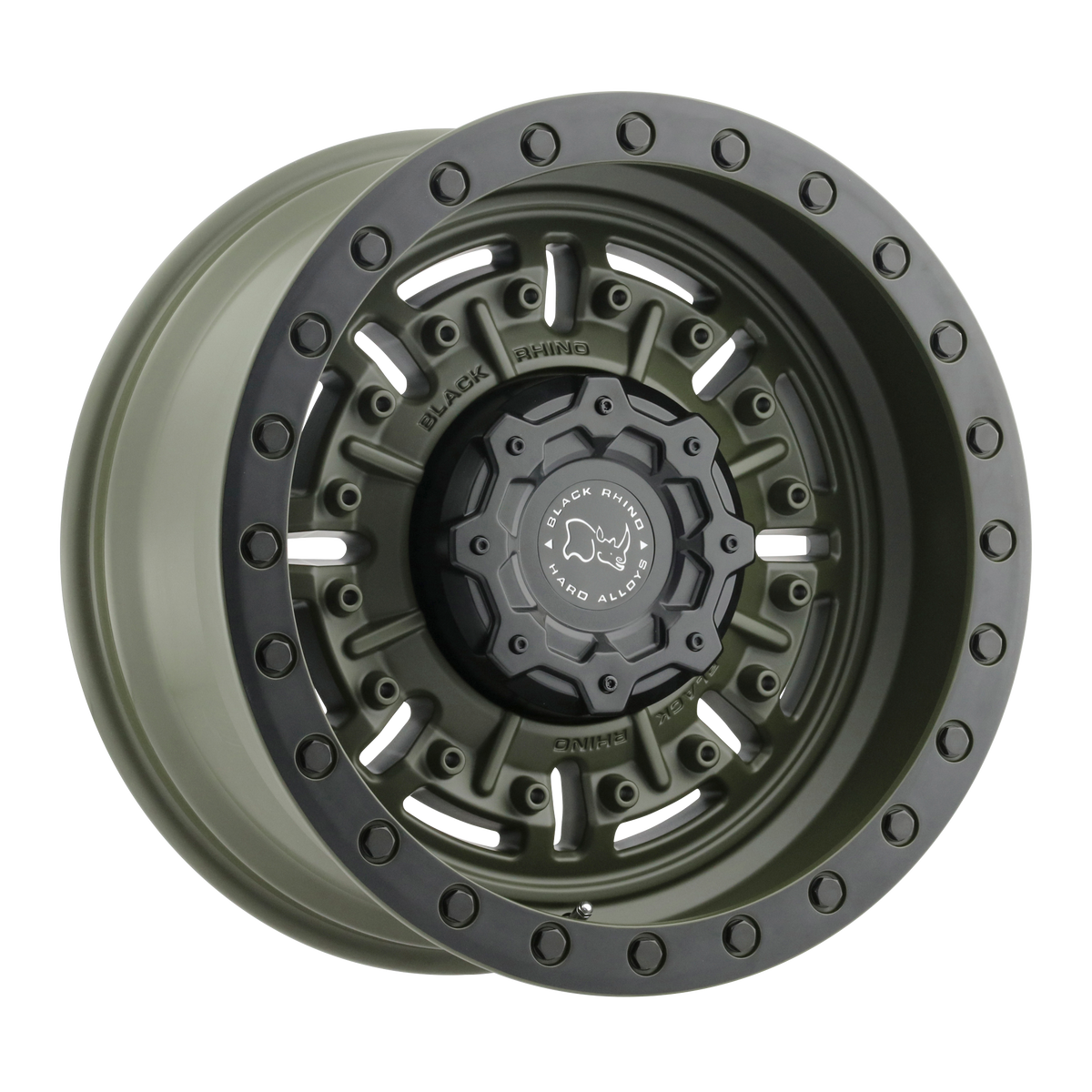 Black Rhino Abrams 20X9.5 5x127 OLIVE DRAB GREEN wheel