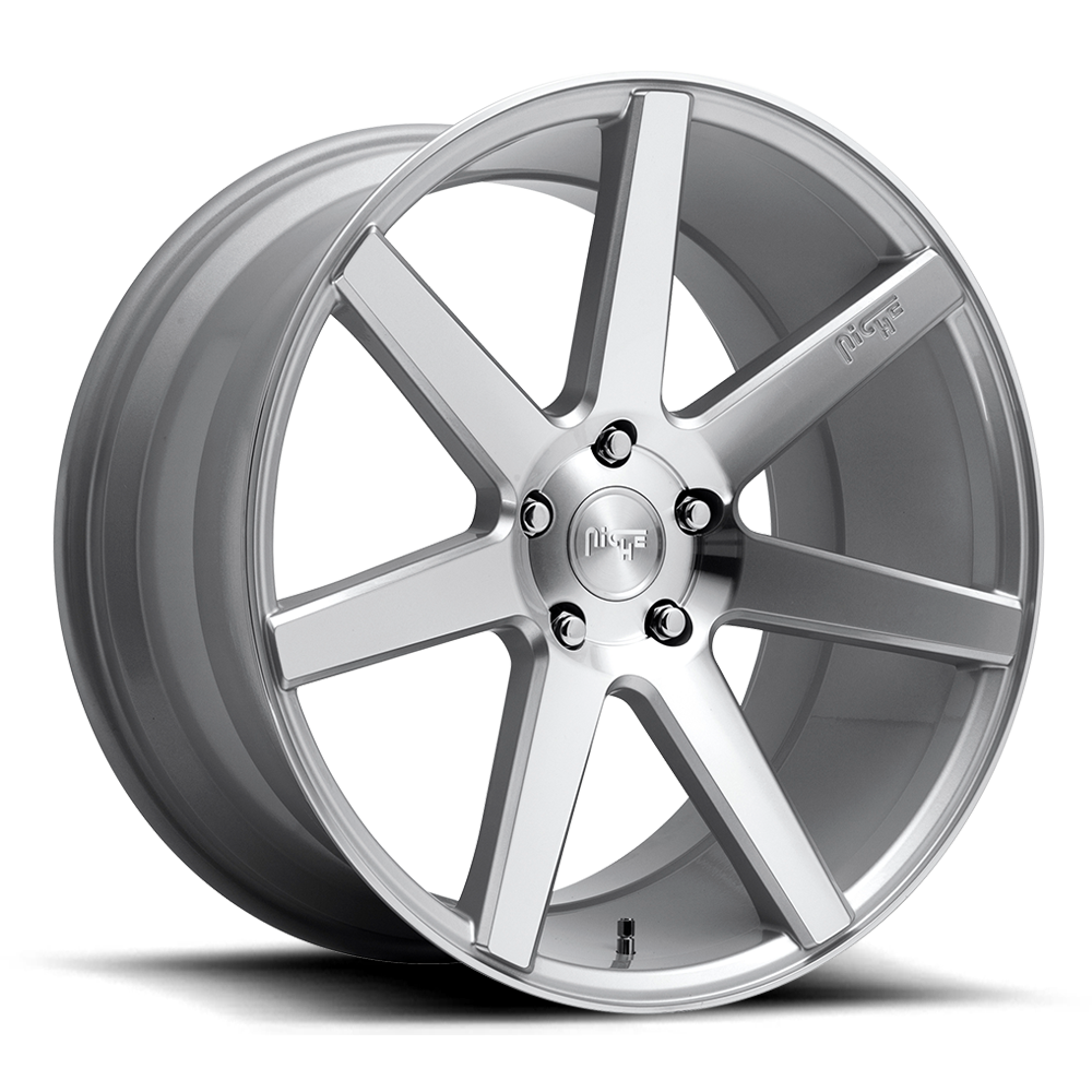 Niche Verona 20X9 5x120 GLOSS SILVER MACHINED wheel