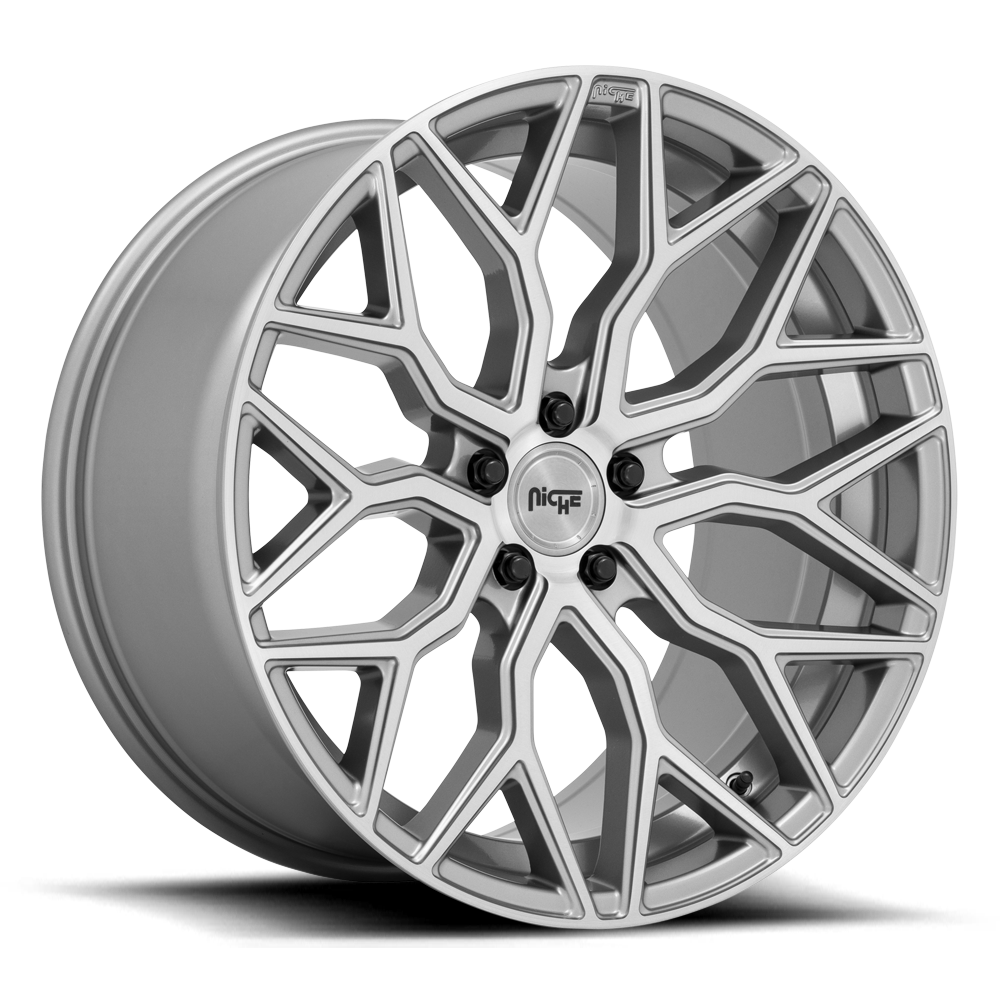 Niche Mazzanti 20X10.5 5x120 ANTHRACITE BRUSHED wheel