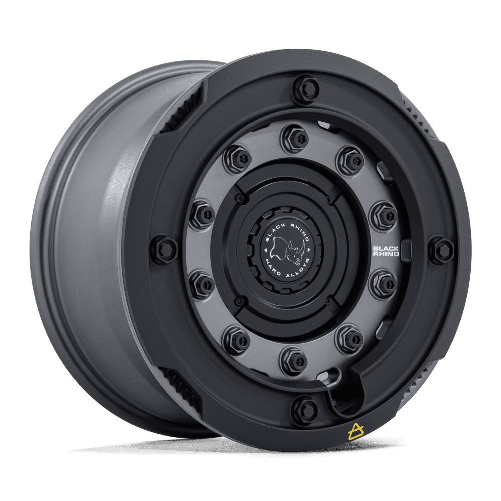 Black Rhino ARX 17X8.5 8x170 GUN BLACK W/ MATTE BLACK RING wheel