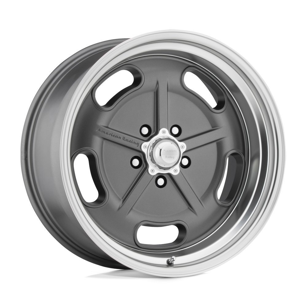American Racing Salt Flat 22X10.5 5x127 MAG GRAY W/ DIAMOND CUT LIP wheel
