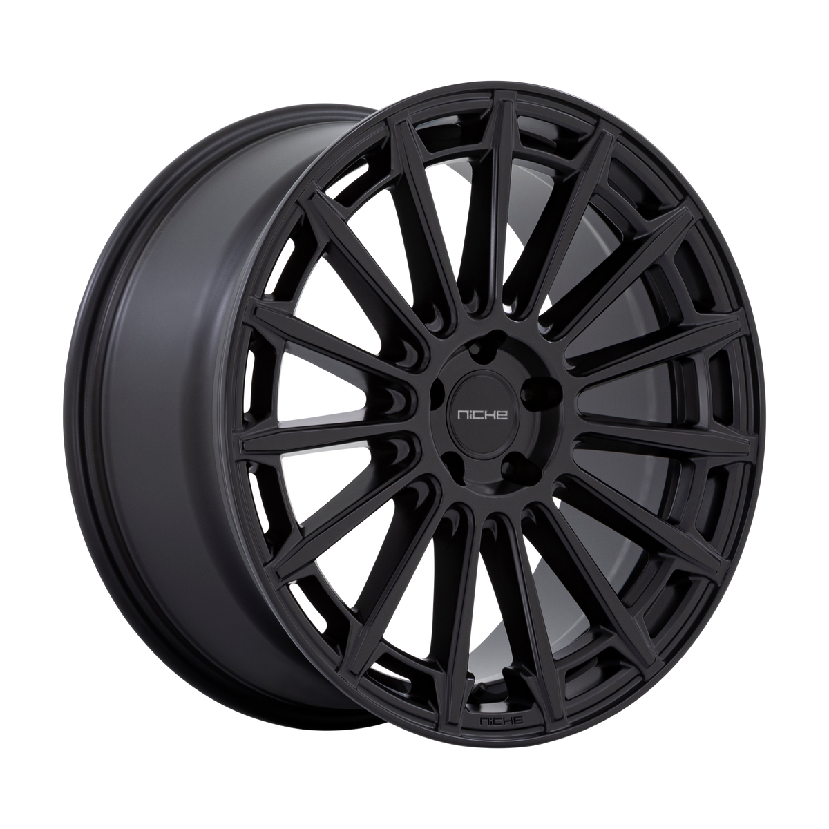 Niche Amalfi 20X10.5 5x120 MATTE BLACK wheel