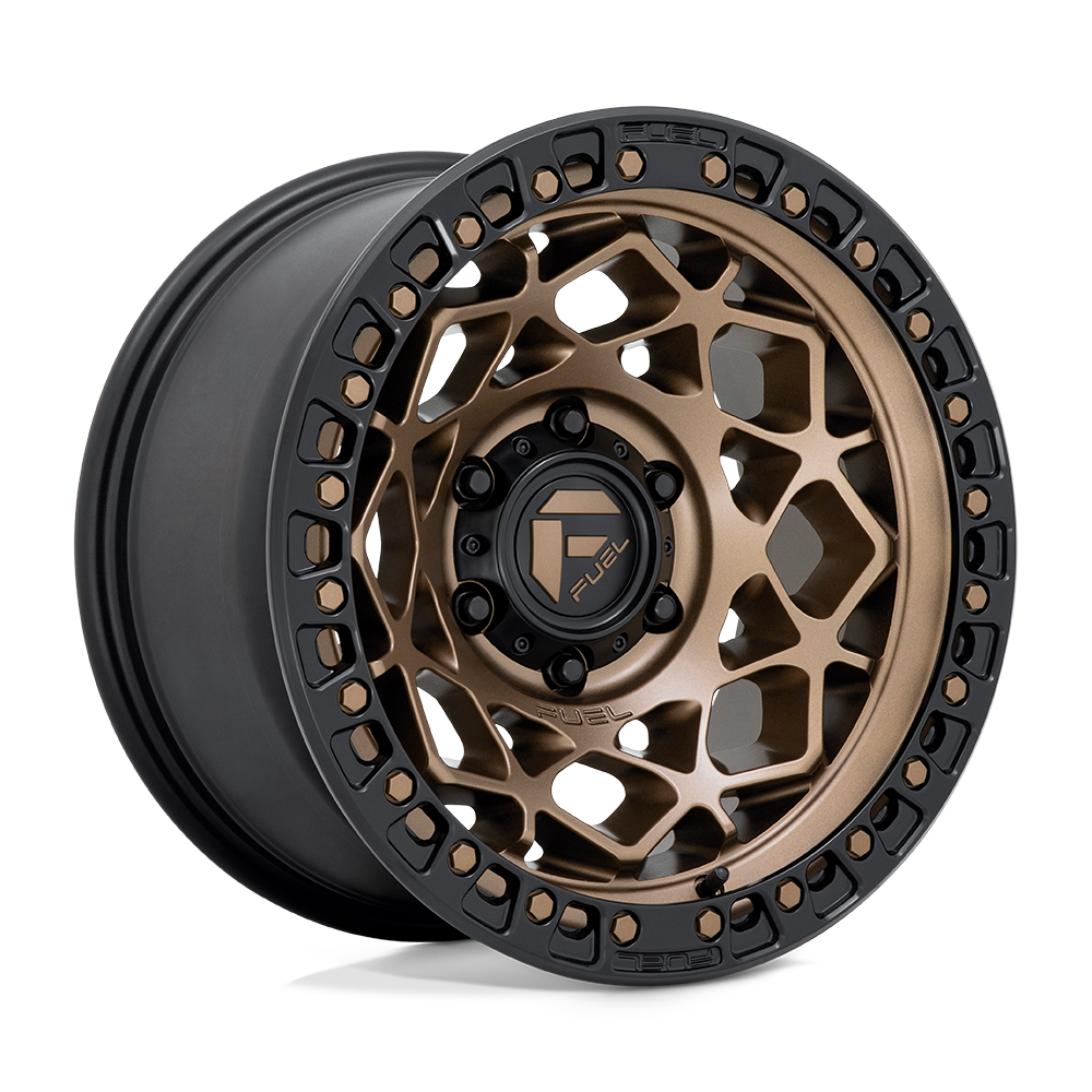 Fuel UTV Unit 15X7 4x156 BRONZE W/ MATTE BLACK RING UTV wheel