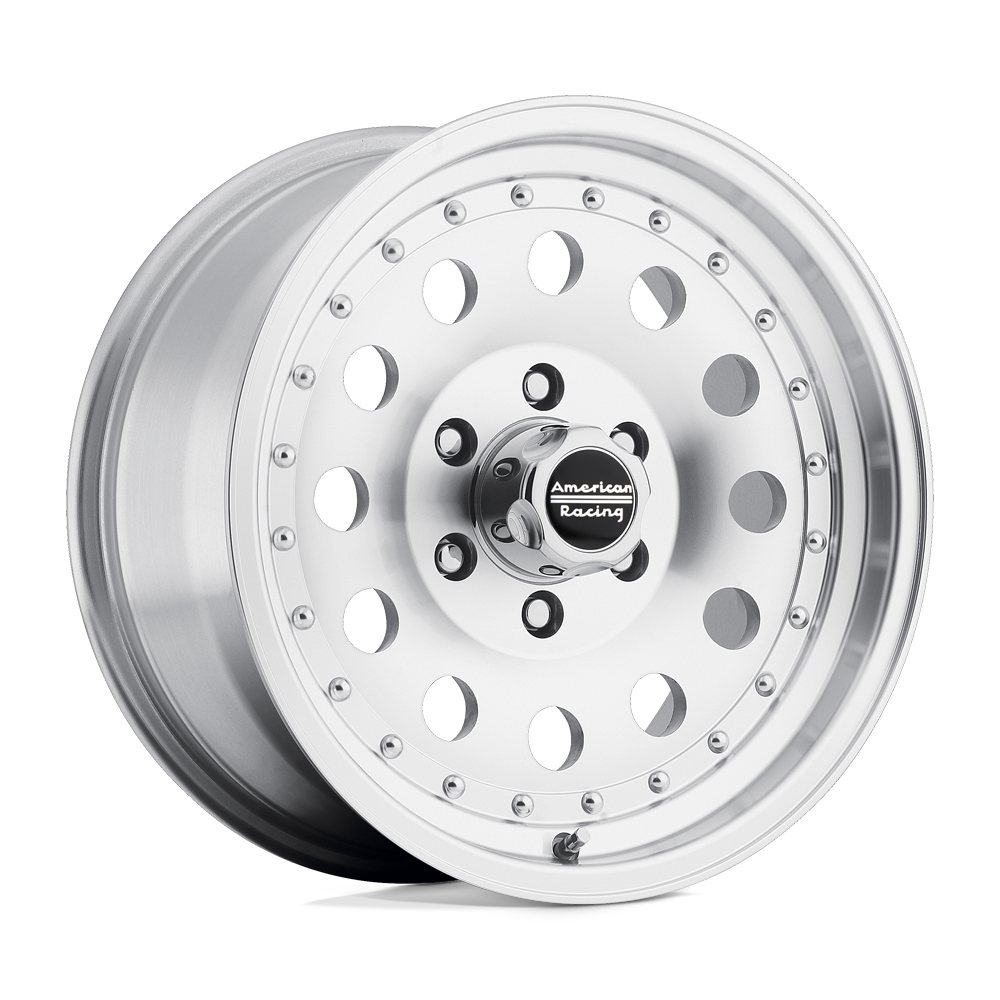 American Racing Outlaw II 18X8 8x180 MACHINED W/ CLEAR COAT wheel