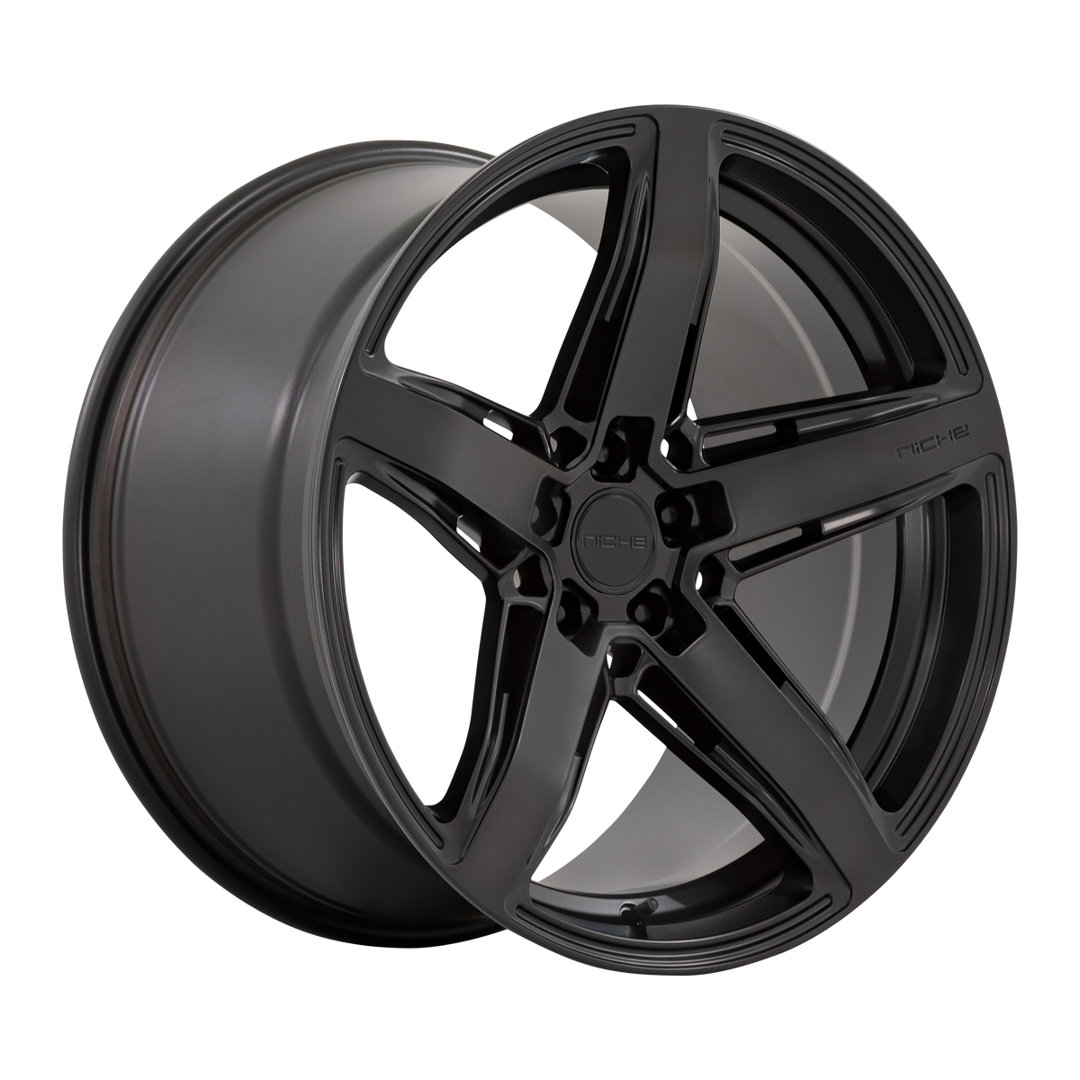 Niche Teramo 20X11 5x114.3 MATTE BLACK wheel
