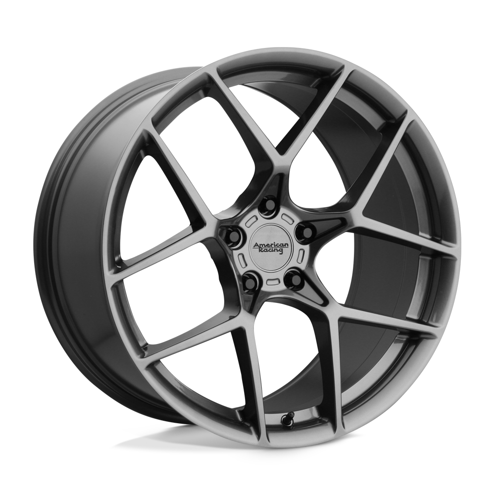 American Racing Crossfire 18X8.5 5x120.65 GRAPHITE wheel