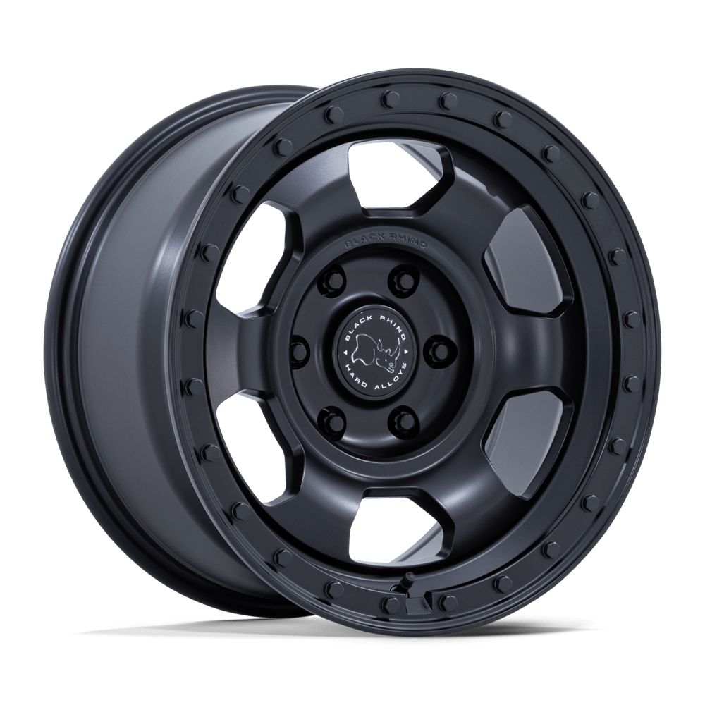 Black Rhino Trooper 17X8.5 6x139.7 MATTE BLACK wheel