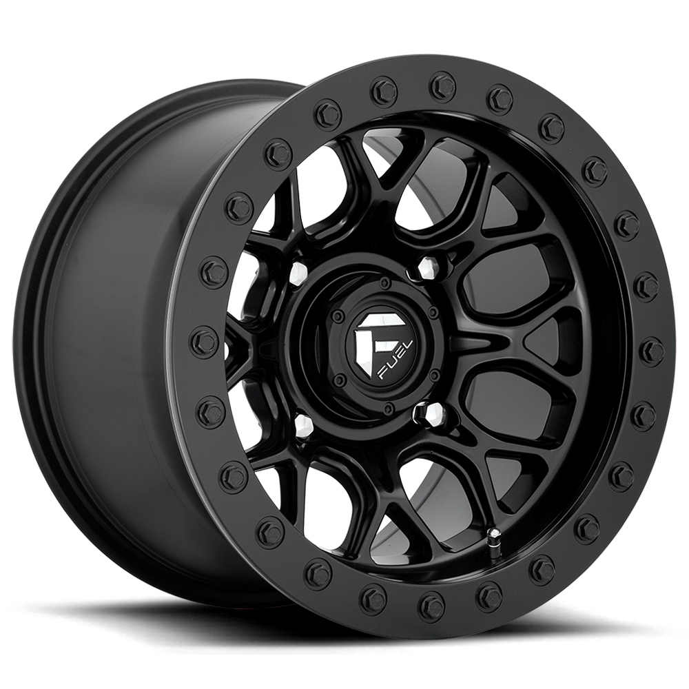 Fuel UTV Tech Beadlock 15X7 4x156 MATTE BLACK UTV wheel