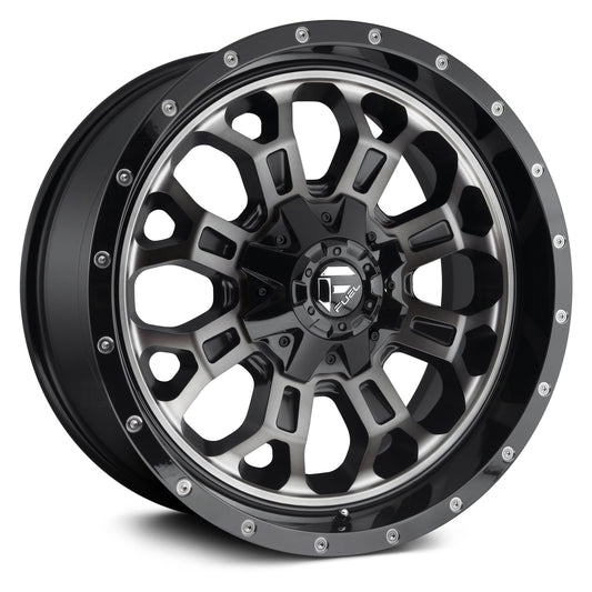 Fuel Off-Road D561 Crush wheel - Gloss Mach Double Dark Tint
