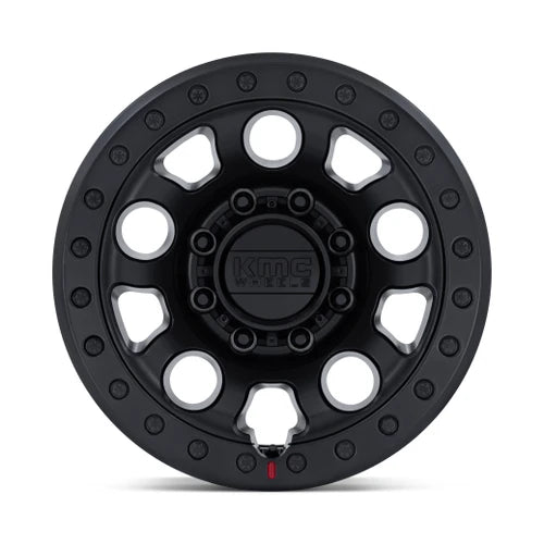 KMC KM241 E25 Beadlock wheel - Blackout