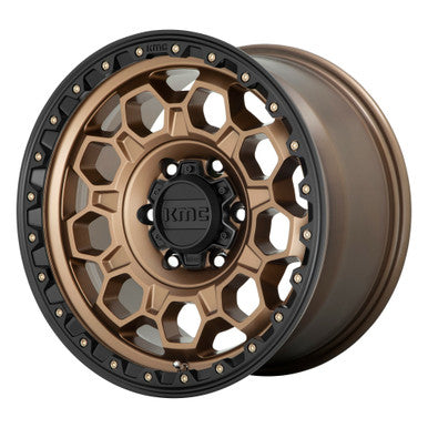 KMC KM545 Trek wheel - Matte Bronze W/ Black Lip