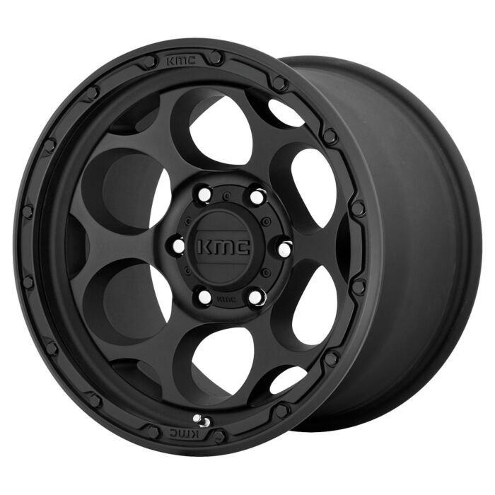 KMC KM541 Dirty Harry wheel - Textured Black