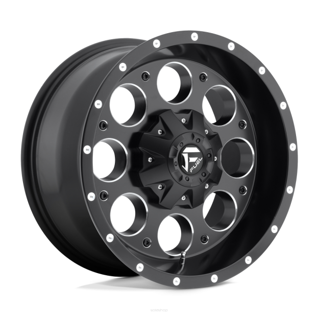 Fuel Off-Road D525 Revolver wheel - Matte Black Milled