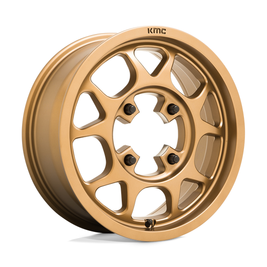 KMC Toro UTV 15X6 4x137 MATTE BRONZE UTV wheel