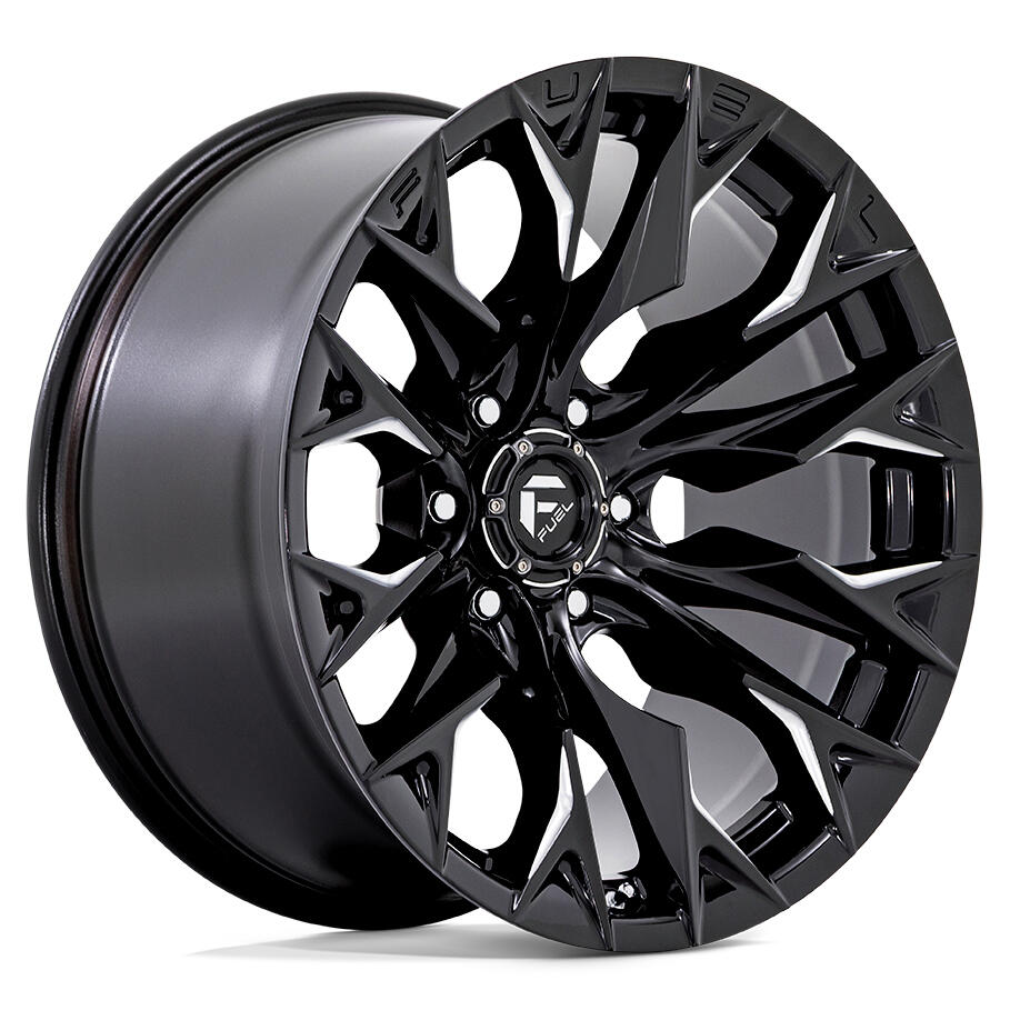 Fuel Off-Road D803 Flame wheel - Gloss Black Milled