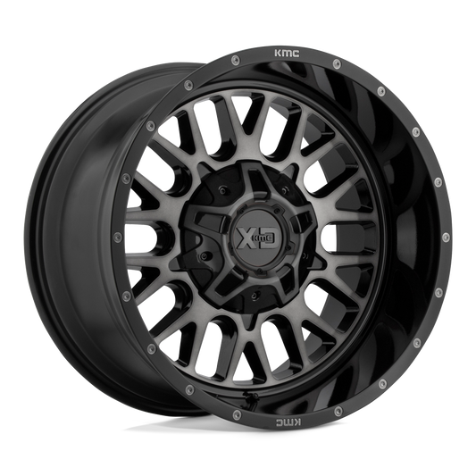 XD Snare 20X9 5x139.7/5x150 GLOSS BLACK W/ GRAY TINT wheel